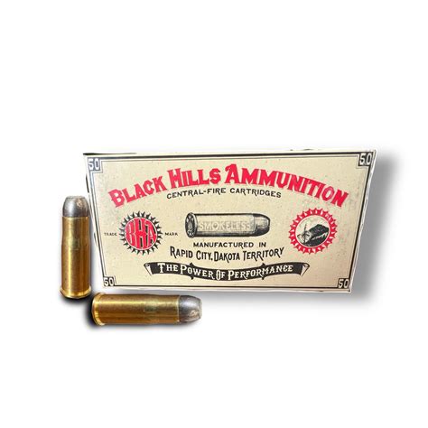 38 40 Winchester Black Hills Ammunition Cowboy Action Ammo 180gr Lead
