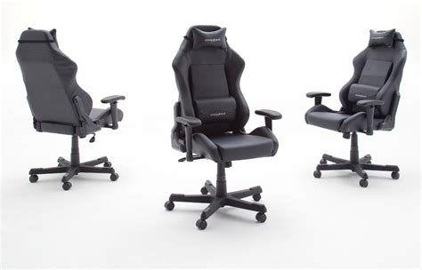 Dxracer gaming stuhl, racer p, kunstleder, schwarz/rot/weiß (133760) | 133760 | 4260496572818. Bürostuhl DX-Racer schwarz Gaming Stuhl