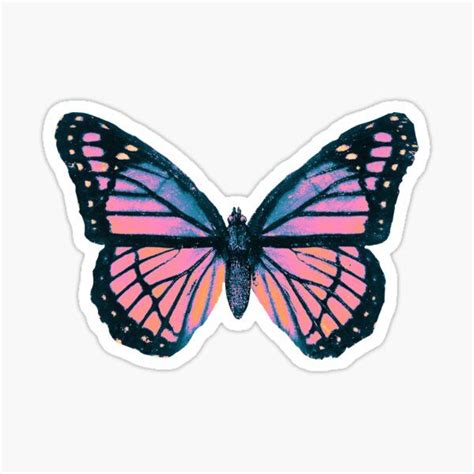 Pastel Butterfly Stickers Coloring Stickers Pastel Butterflies