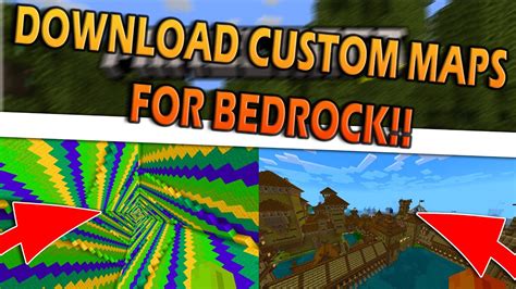 How To Download Custom Maps On Minecraft Bedrock Edition Youtube