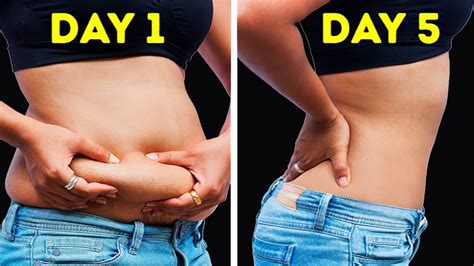 How To Lose Belly Fat In Just 5 Days No Strict Diet No Workout
