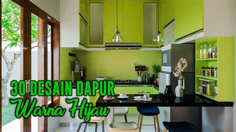 top dapur warna hijau tosca terkeren rumah impian