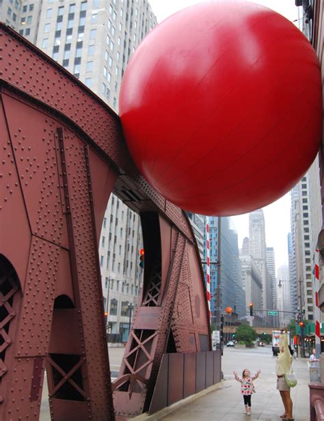 Giant Red Balls To Hit Uk Public Art Installation Art Street Art