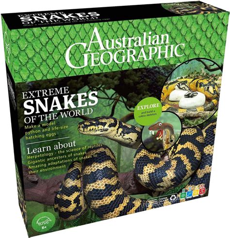 Australian Geographic Extreme Snakes Of The World Educational Kit