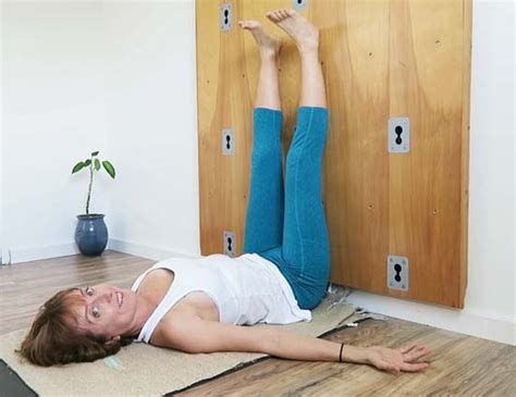 Minute Legs Up The Wall Yoga Restorative Yoga Di Hickman
