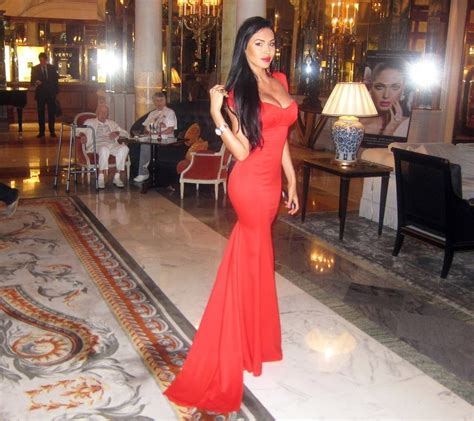 Beautiful Dress Beautiful Latina Red Evening Dress Celebrity Dresses