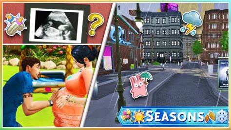 💐☀gender Reveal And A Thunderstorm🍂 The Sims 4 Seasons Part 4 Youtube