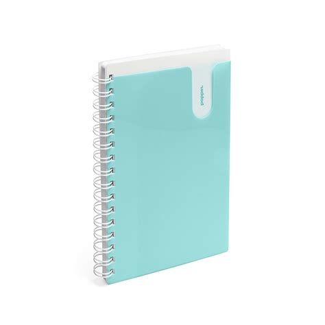 Aqua Medium Pocket Spiral Notebook Spiral Notebook Dorm Checklist