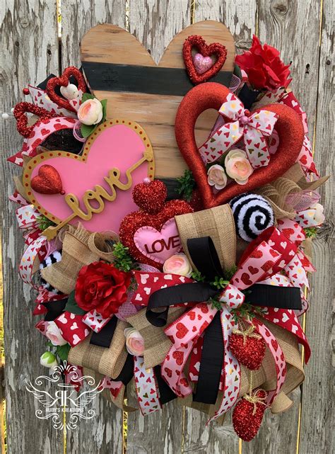 Excited To Share This Item From My Etsy Shop Valentine Wreath