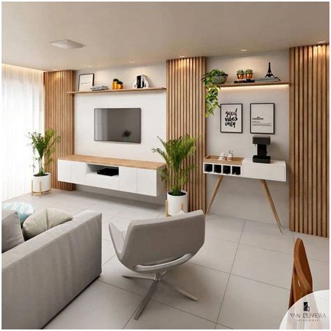 ♥ 42 Fabulous Wall Tv Design Ideas For Cozy Living Room 17 Jilumpet