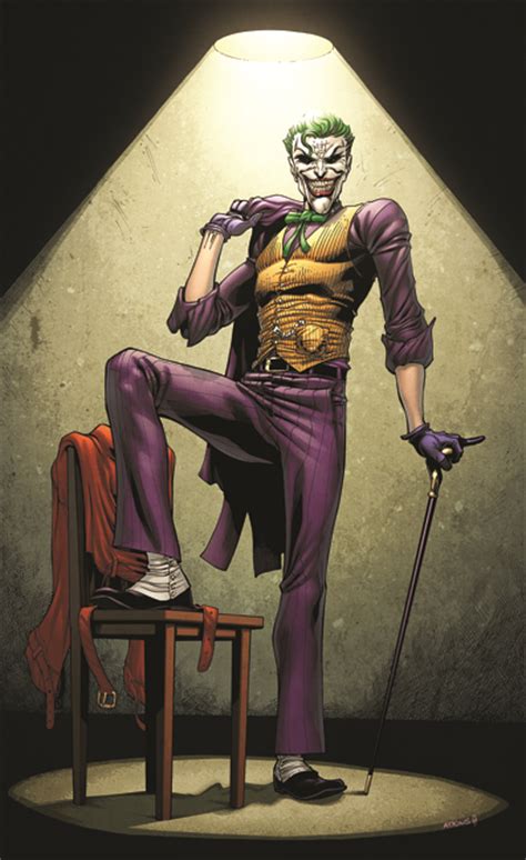The Joker In Michael Heddles Random Art Comic Art Gallery Room