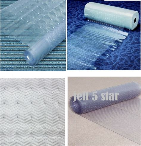Clear Carpet Protector Guard Runner Plastic Vinyl Anti Non Slip Mat