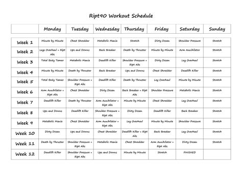 Transform your body with ript90 fit: the ultimate 90-day workout plan