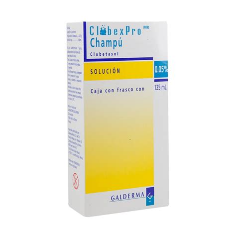 Clobexpro SoluciÓn Shampoo 005 125 Ml Cruz Rosa Dermatología