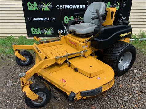 72in hustler super z commercial zero turn w 531 hours 127 a month lawn mowers for sale