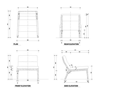 How To Draw Chair In Autocad Clarasimas