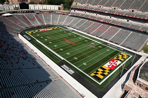 University Of Maryland Football Stadium Photograph By Anthony Salerno