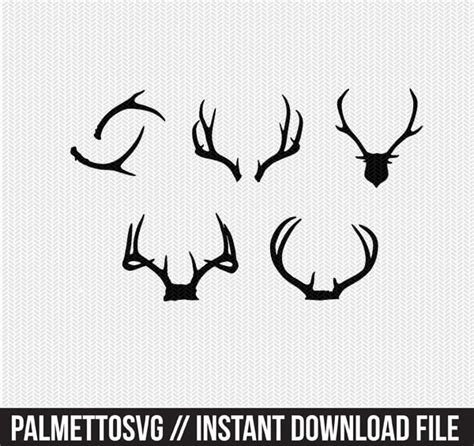 Punisher Skull Stag Deer Antlers Grunge Svg Eps Png Dxf Vector Cutting