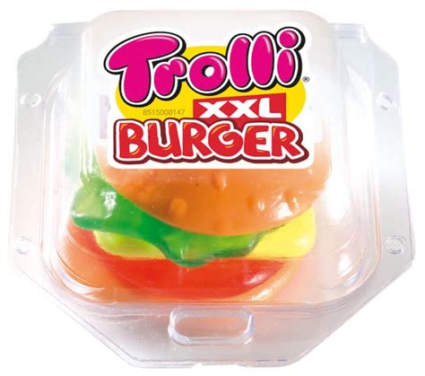 Trolli Xxl Burgers 50g Curious Candy