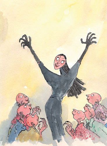 Roald Dahl The Witches Poster By Quentin Blake Uk
