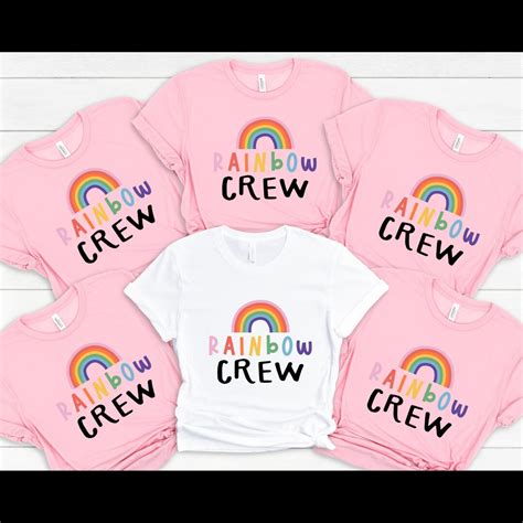 Rainbow Crew Shirt Proud Shirt Pride March Shirt Pride Month Shirt