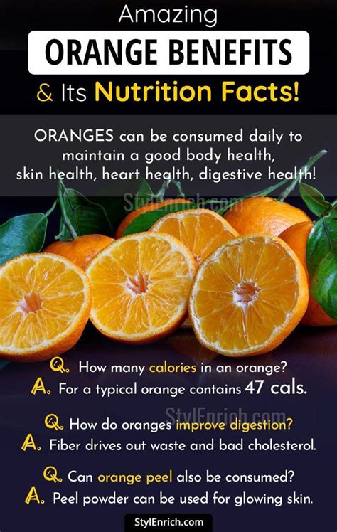 Amazing Orange Benefits And Its Nutrition Facts Oranges Benefits