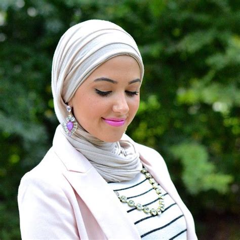 Hijab Style With Earrings Hijab Style Tutorial Hijab Fashion Hijab