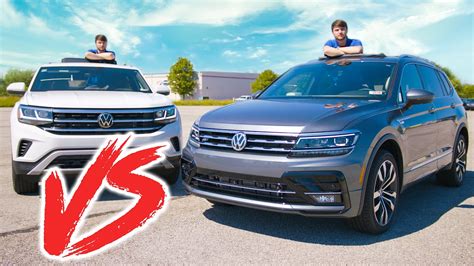 Volkswagen Tiguan Vs Atlas Cross Sport 2020 Edition Which Should