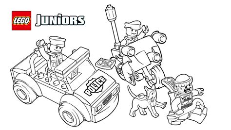Free Printable Lego Police Coloring Pages - High Quality Coloring