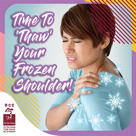 Frozen Shoulder Is A Condition Eu Yan Sang Tcm Clinic