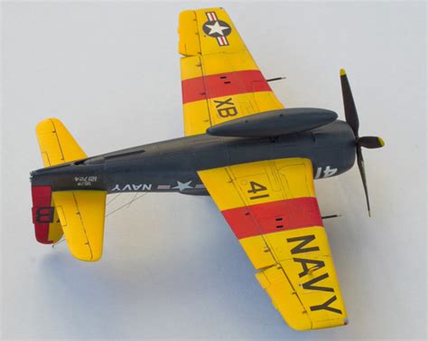 Alexs Scale Aircraft Modelling Grumman F8f 2 Bearcat Model