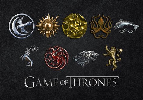 Game Of Thrones House Sigil Folder Icons By Katsy0 On Deviantart