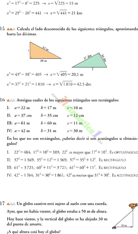5 Ejemplos De Teoremas De Pitagoras Resueltos Nuevo Ejemplo