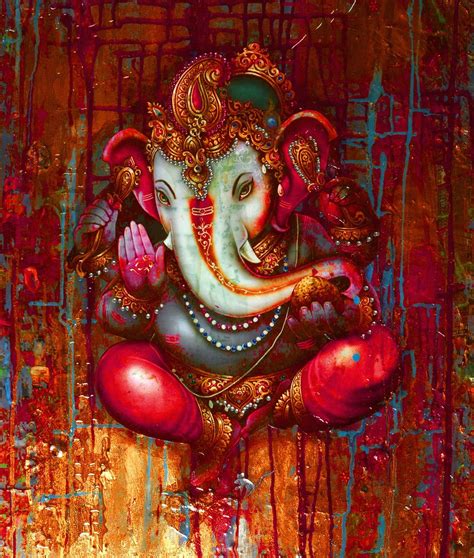 Pin By Teresa Mas On Ganesha Ganesha Painting Ganesha Art Spiritual