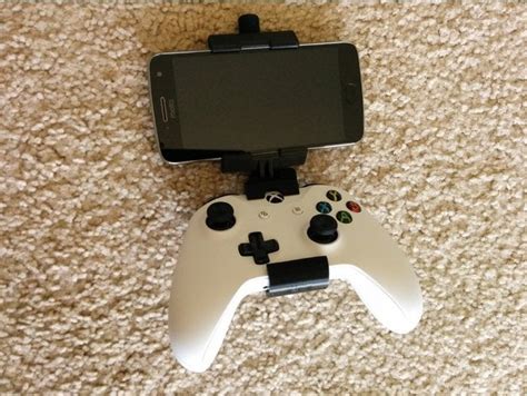3d Printed Phone Mount For The Xbox One Controller Rxboxone