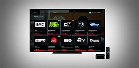 The apple tv app is coming first to sony's x900h series tvs via a software update that should be rolling out now in the us. PlayStation Vue App for Apple TV 4 Released - A Great Gift ...