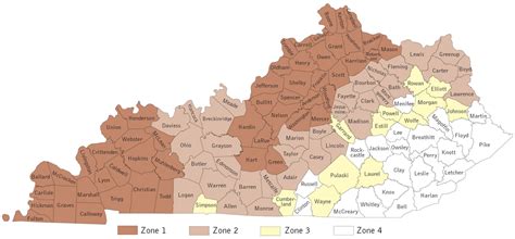 Time Zone Map Of Kentucky