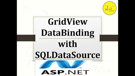 9 4 SQLDataSource Binding Data With GridView Controls In ASP NET YouTube