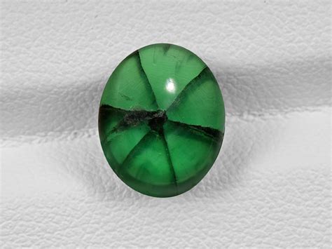 Trapiche Emerald 402ct Mined In Colombia Certified By Gia Gem