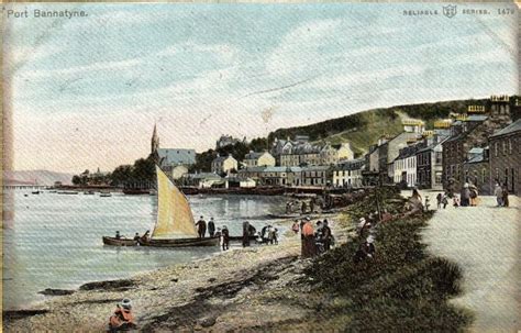 Early Picture Of Port Bannatyne