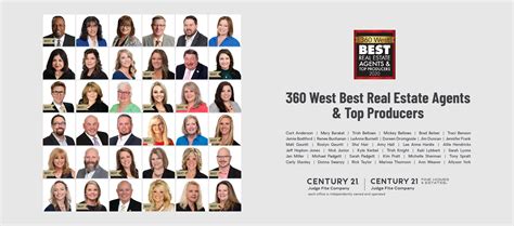 Century 21 Judge Fite Company Agents Recognized As 360 West Magazine