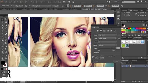 How To Convert Raster Image Into Vector Object On Adobe Illustrator