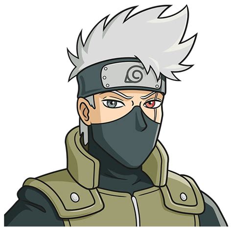 How To Draw Kakashi Hatake Images And Photos Finder