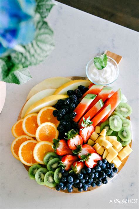 How To Create A Beautiful Fruit Charcuterie Board A Blissful Nest