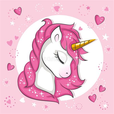Little Pink Unicorn Stock Illustration Illustration Of Folklore
