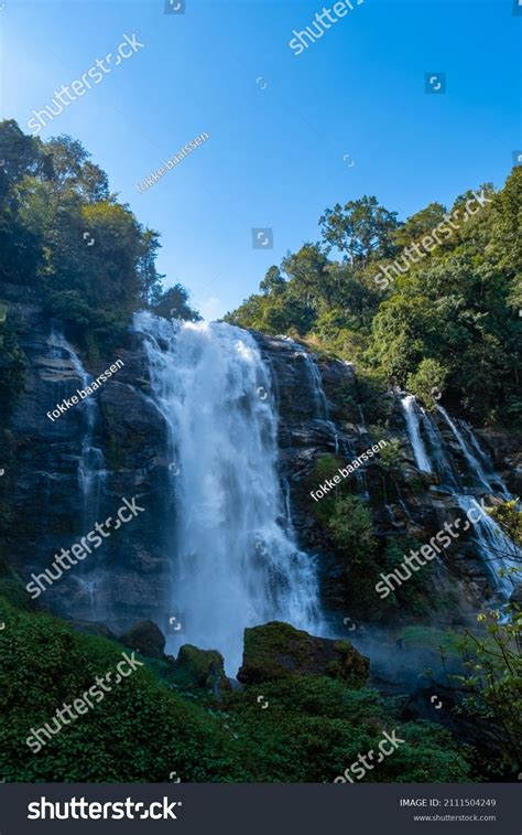 Wachirathan Waterfall Doi Inthanon National Park Stock Photo 2111504249