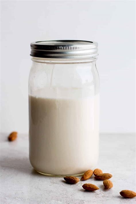 How To Make Almond Milk 2 Ingredients Feelgoodfoodie