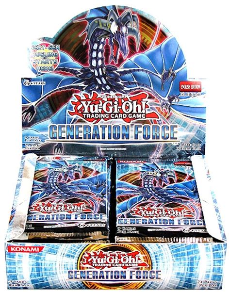 Yu Gi Oh Generation Force Booster Box 1st Edition Da Card World