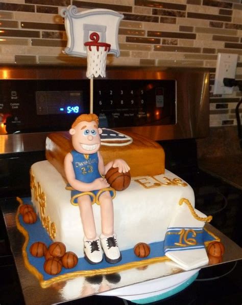 Basketball Fondant Cake Basketball Birthday Cake Fondant Cake Designs Themed Cakes
