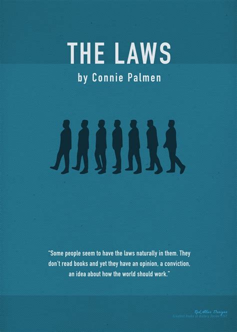 The Laws By Connie Palmen Poster By Design Turnpike Displate
